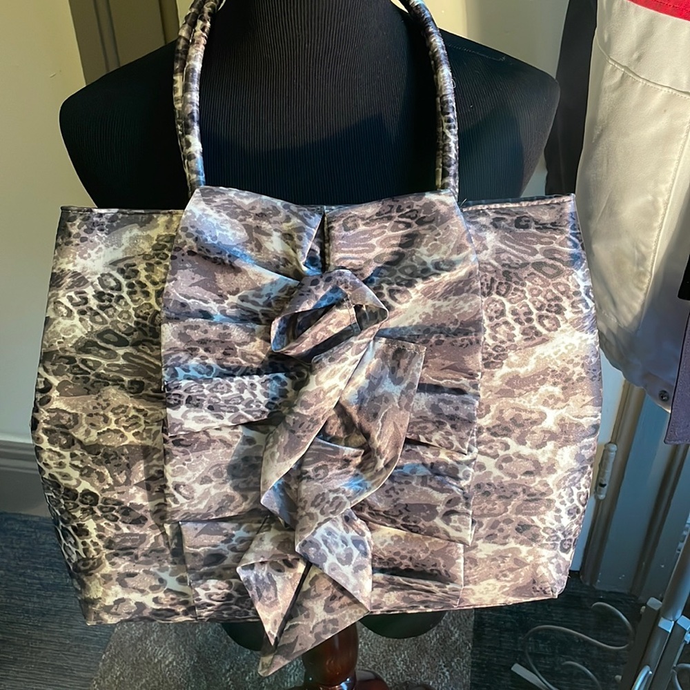 Satin snakeskin